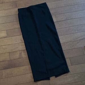 Zara Classic Black Pencil Skirt